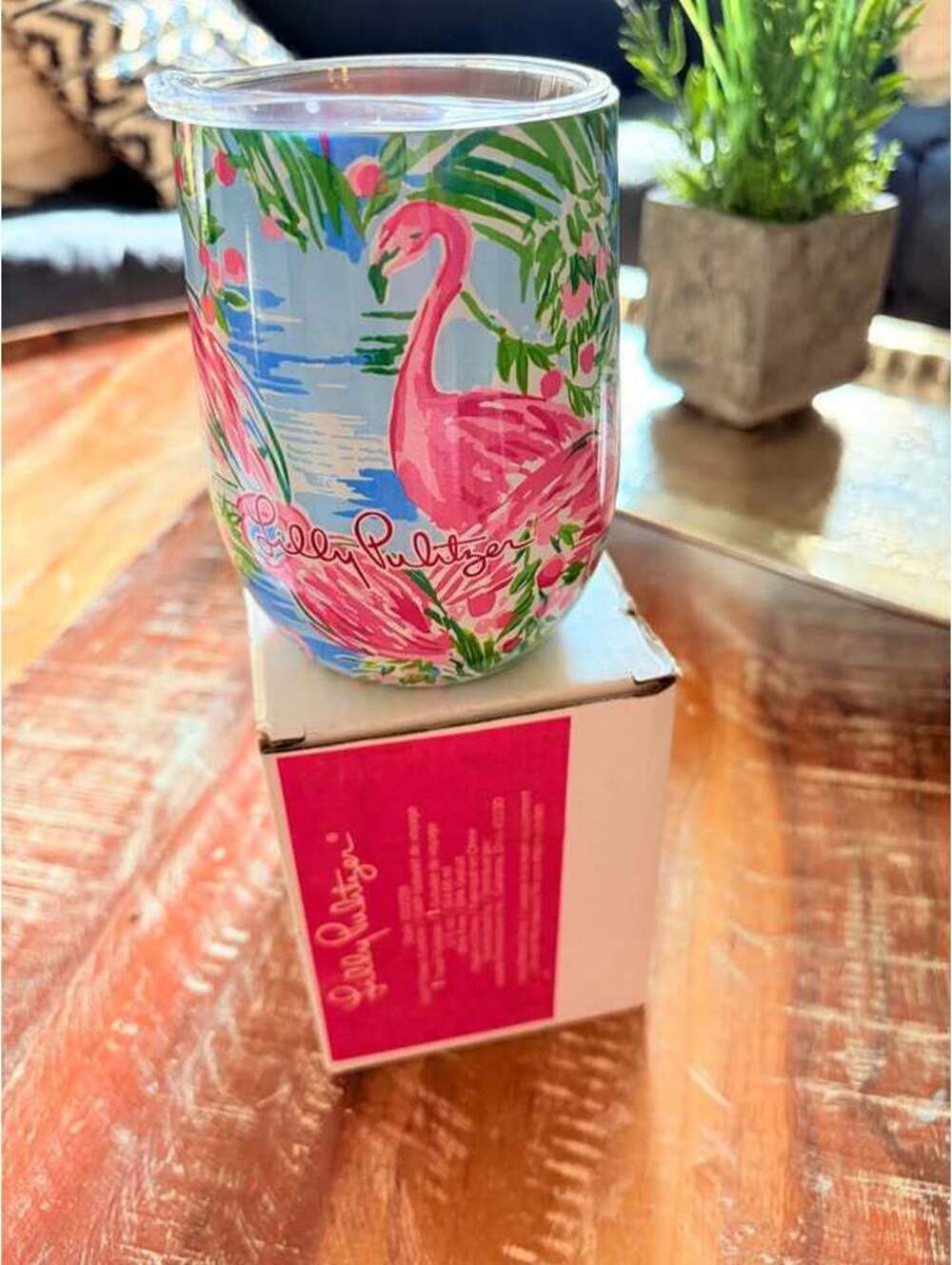 Lilly Pulitzer Floridita Flamingo GWP Tumbler